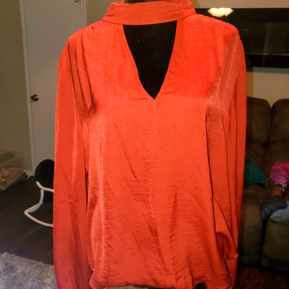 Long sleeve blouse